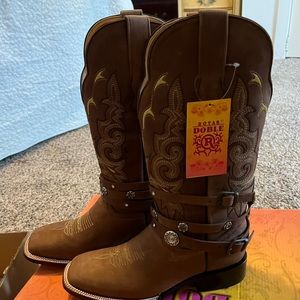 Leather Western Boots